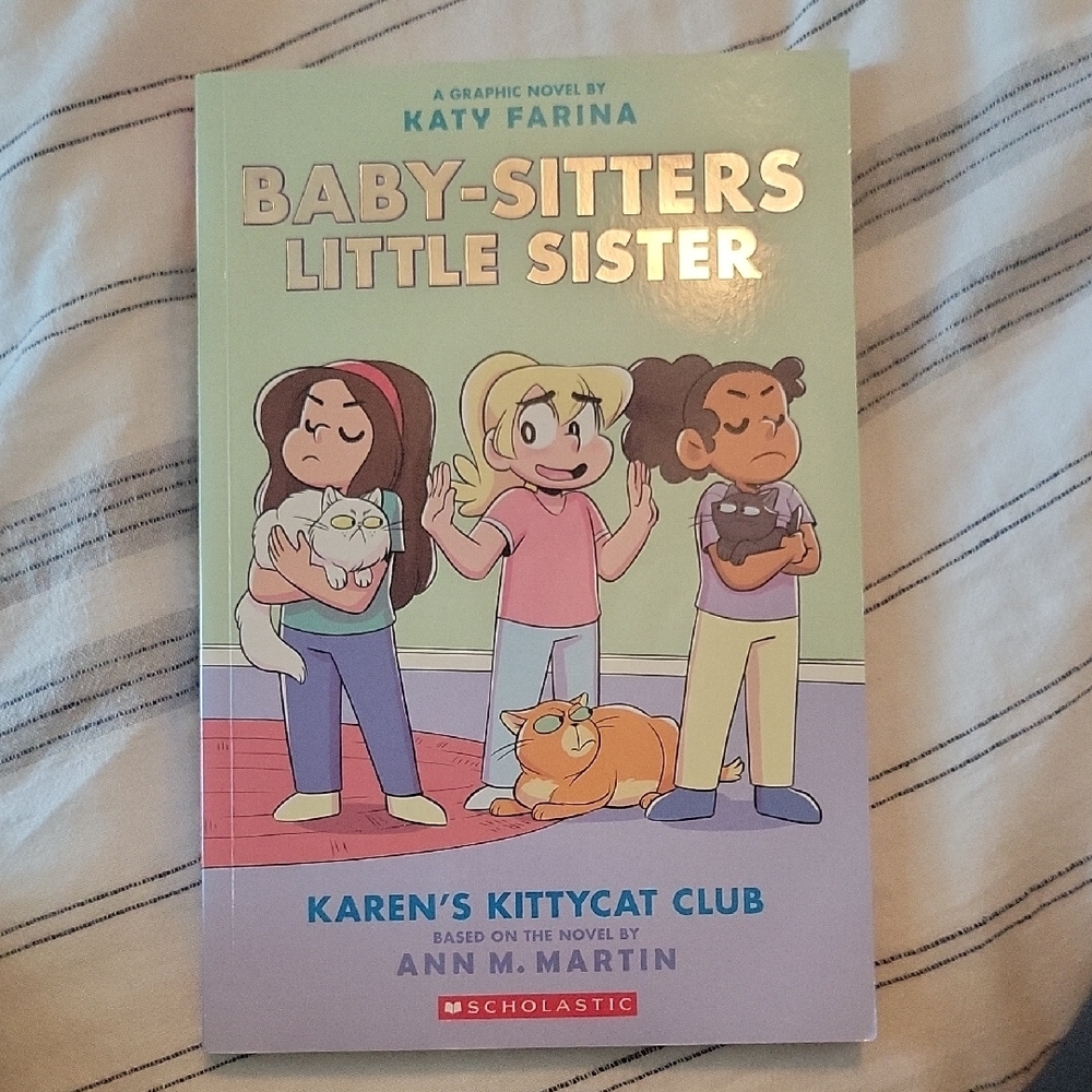 Scholastic Baby-Sitters Little Sister Graphic Novel - Colorful Cover